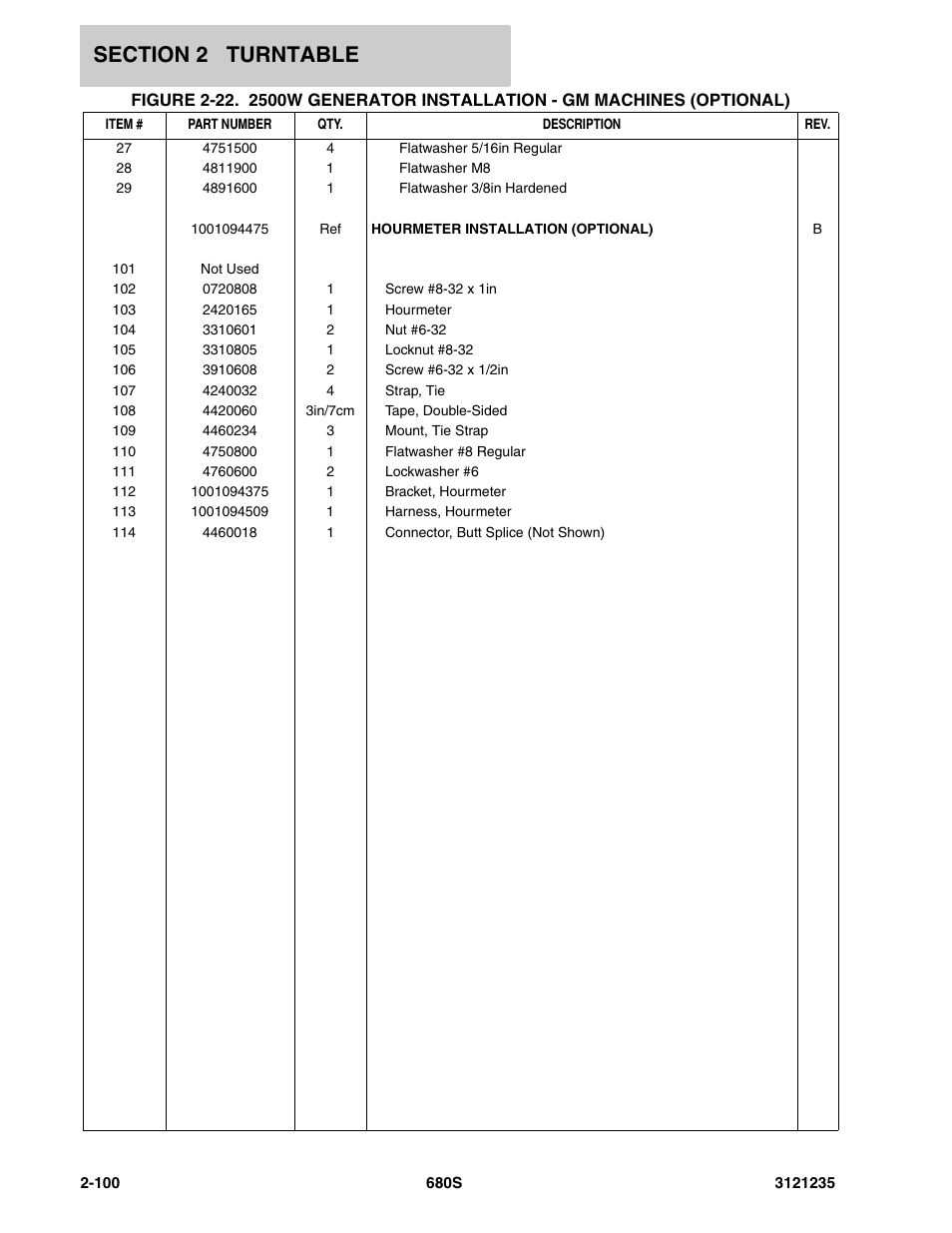JLG 680S Parts Manual User Manual | Page 138 / 272