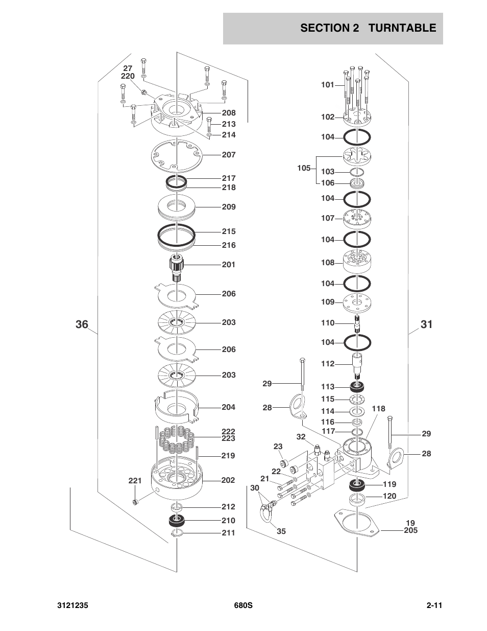 JLG 680S Parts Manual User Manual | Page 49 / 272