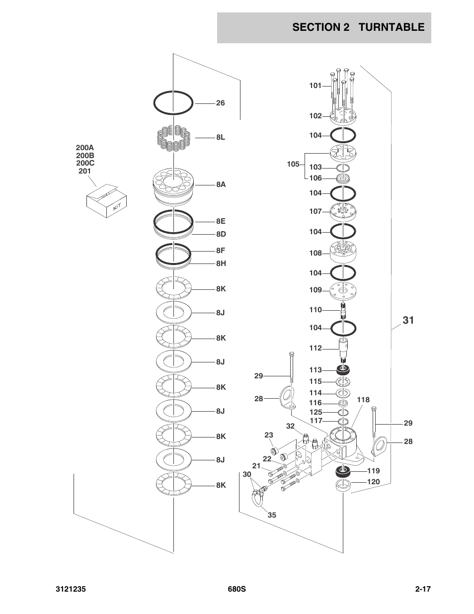 JLG 680S Parts Manual User Manual | Page 55 / 272