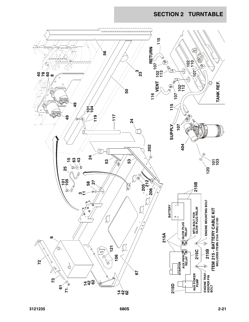 JLG 680S Parts Manual User Manual | Page 59 / 272