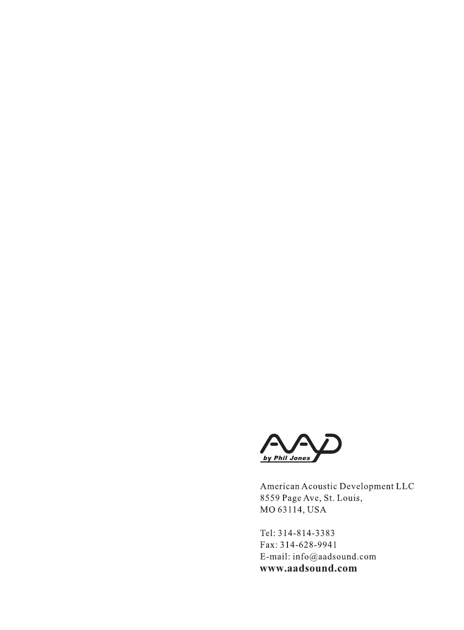 Т³гж 17 | American Acoustic Development C Series-3G User Manual | Page 17 / 17