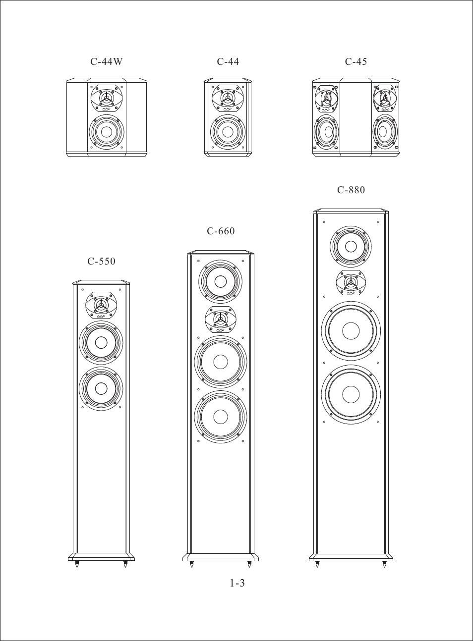 Т³гж 4 | American Acoustic Development C Series-3G User Manual | Page 4 / 17
