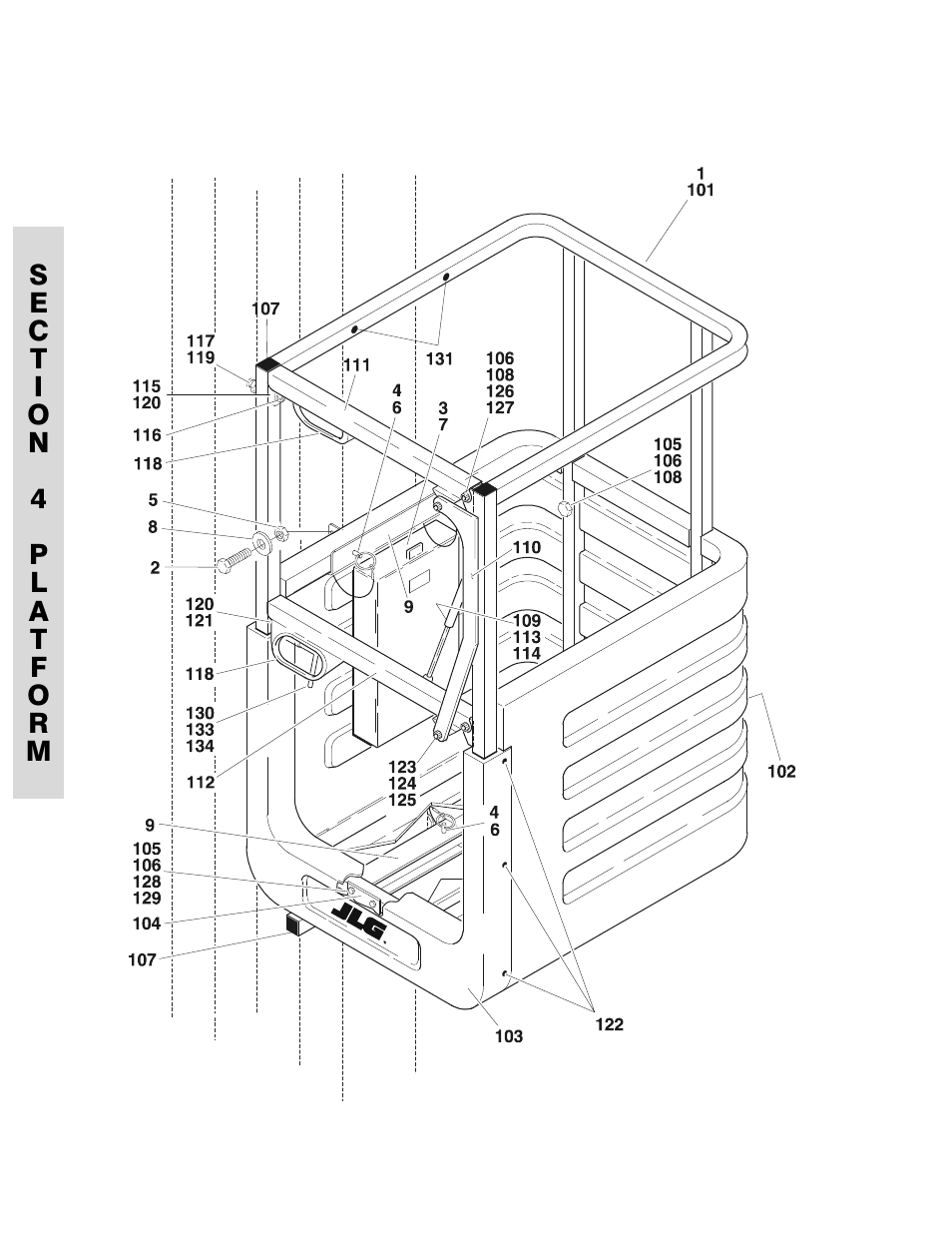 JLG 41EL Parts Manual User Manual | Page 68 / 114