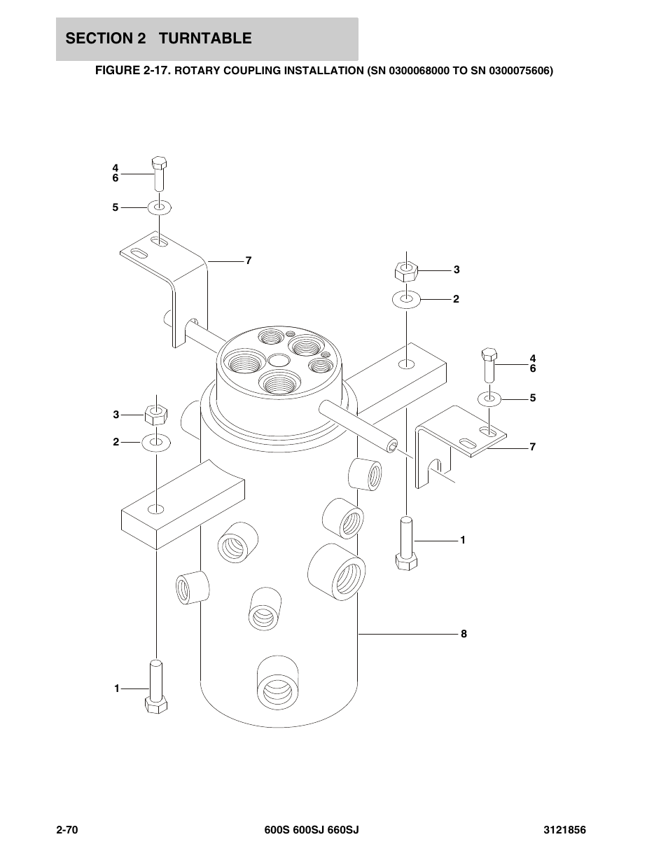 Rotary | JLG 660SJ Parts Manual User Manual | Page 132 / 310