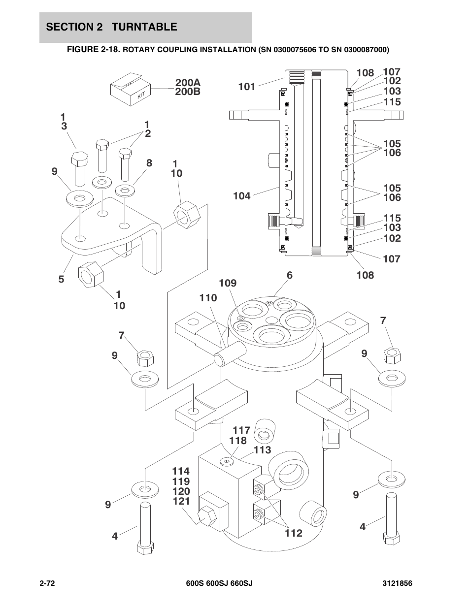 Rotary | JLG 660SJ Parts Manual User Manual | Page 134 / 310