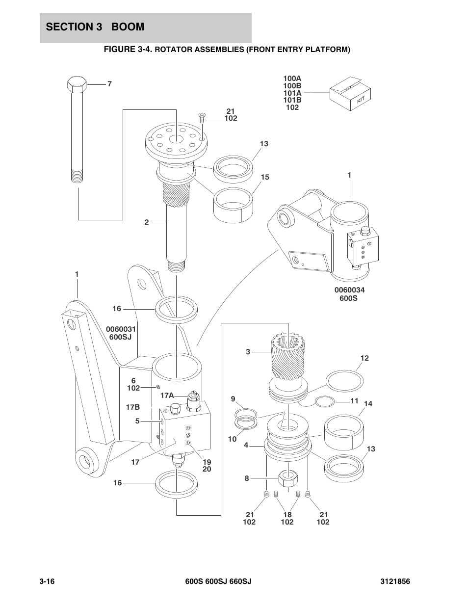 JLG 660SJ Parts Manual User Manual | Page 170 / 310