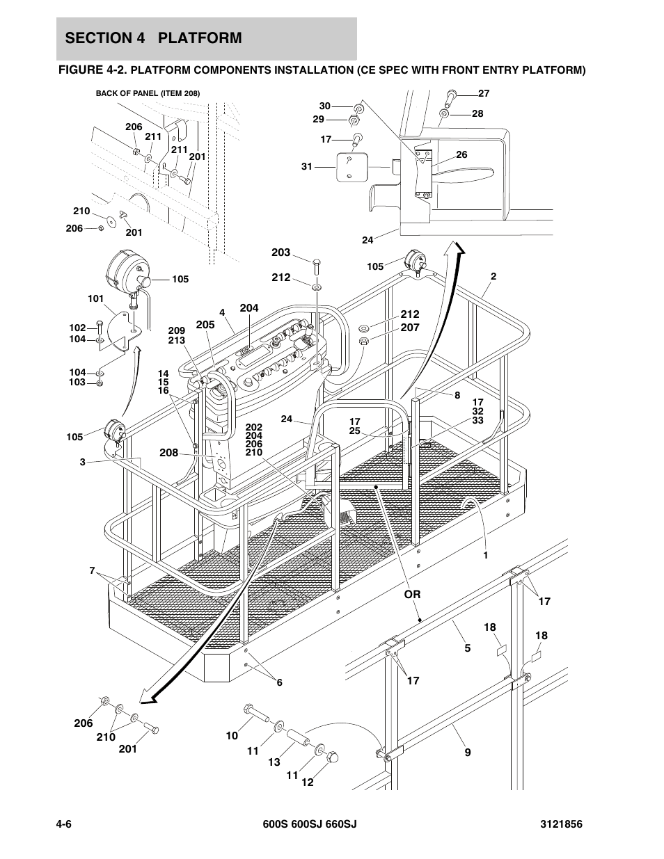 JLG 660SJ Parts Manual User Manual | Page 184 / 310