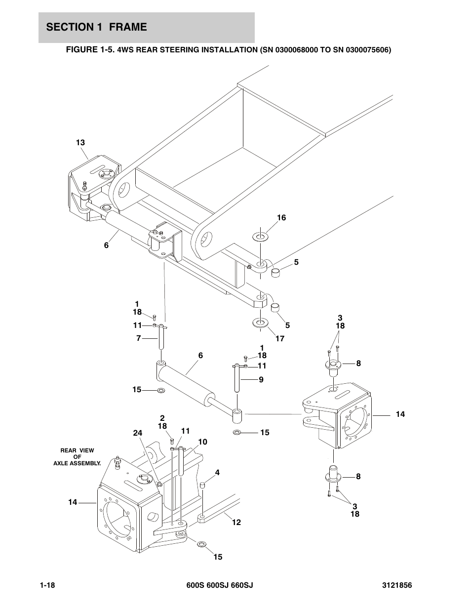 4ws rear st | JLG 660SJ Parts Manual User Manual | Page 26 / 310