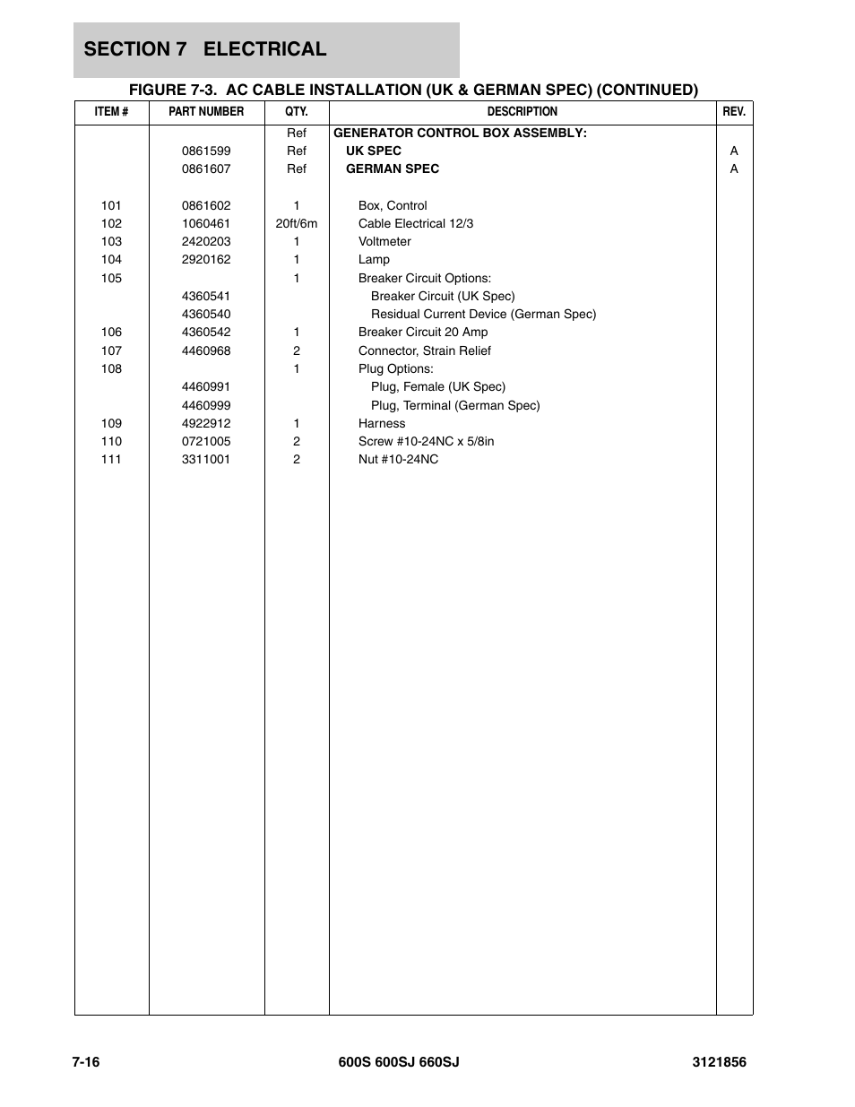 JLG 660SJ Parts Manual User Manual | Page 278 / 310