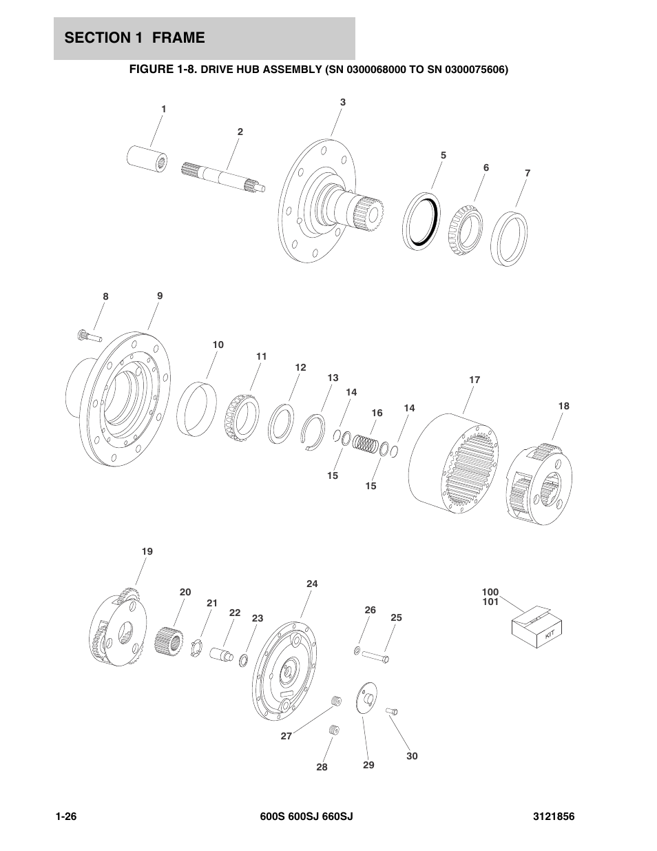 JLG 660SJ Parts Manual User Manual | Page 34 / 310