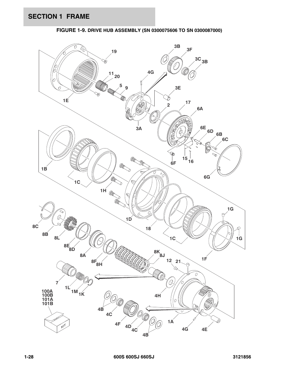 JLG 660SJ Parts Manual User Manual | Page 36 / 310