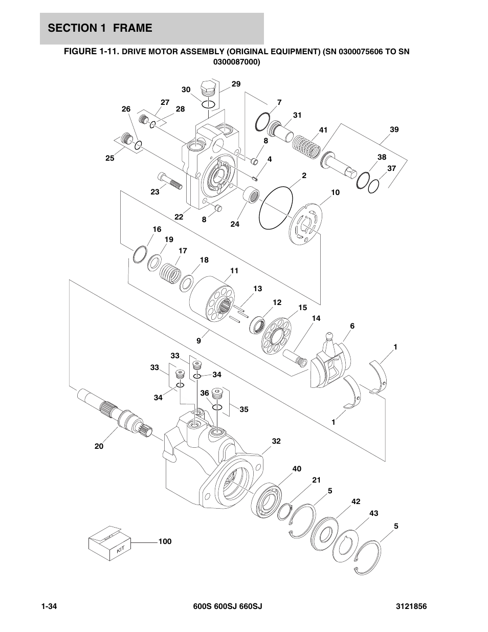 JLG 660SJ Parts Manual User Manual | Page 42 / 310