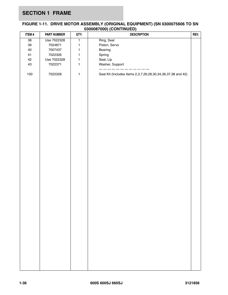 JLG 660SJ Parts Manual User Manual | Page 44 / 310