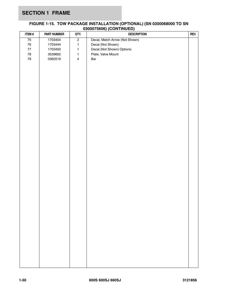 JLG 660SJ Parts Manual User Manual | Page 58 / 310