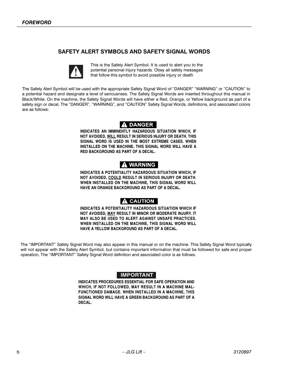 JLG 600SC_660SJC Operator Manual User Manual | Page 4 / 74