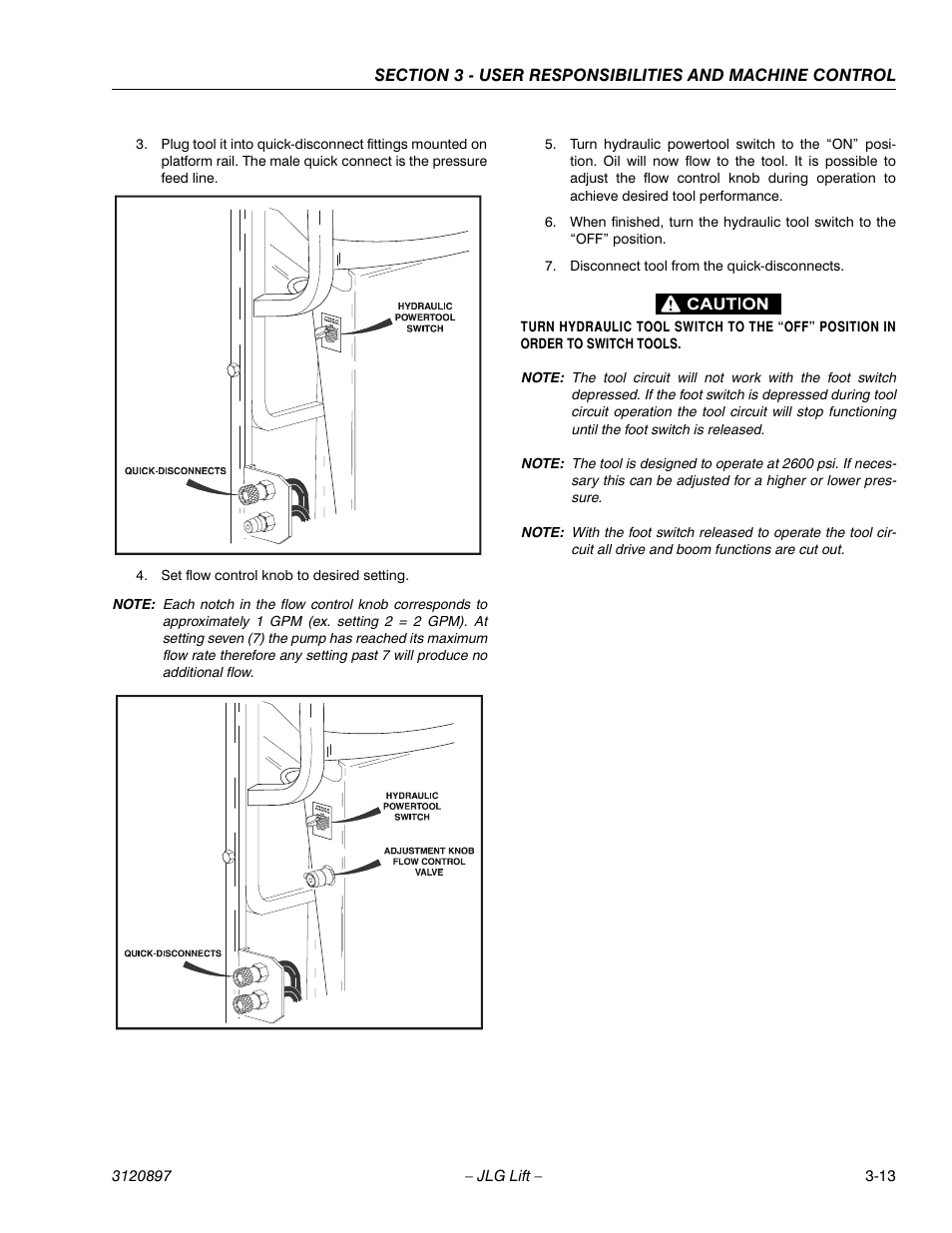JLG 600SC_660SJC Operator Manual User Manual | Page 45 / 74