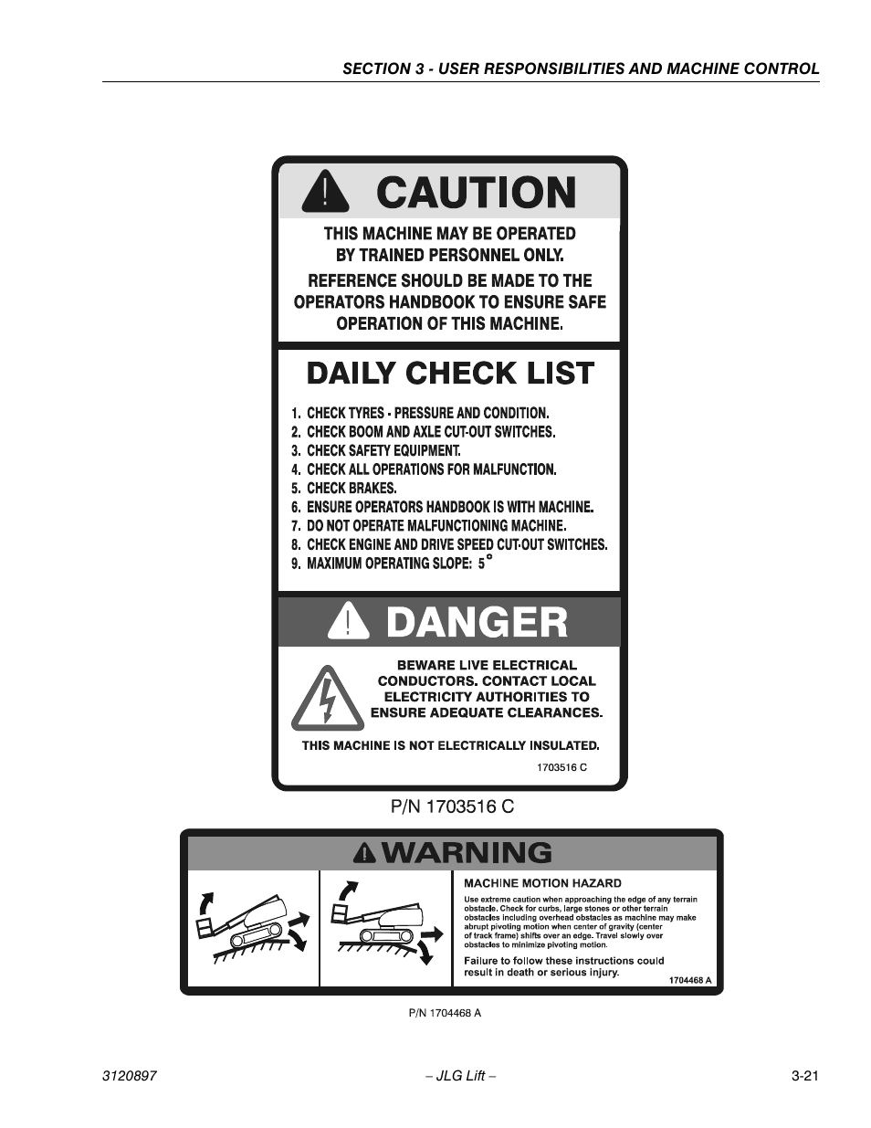 JLG 600SC_660SJC Operator Manual User Manual | Page 53 / 74