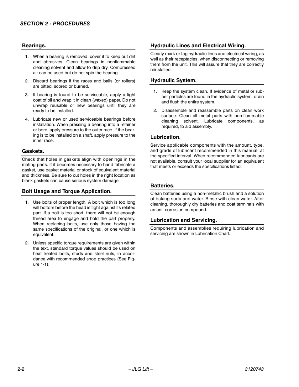 JLG 45e ANSI Service Manual User Manual | Page 26 / 104