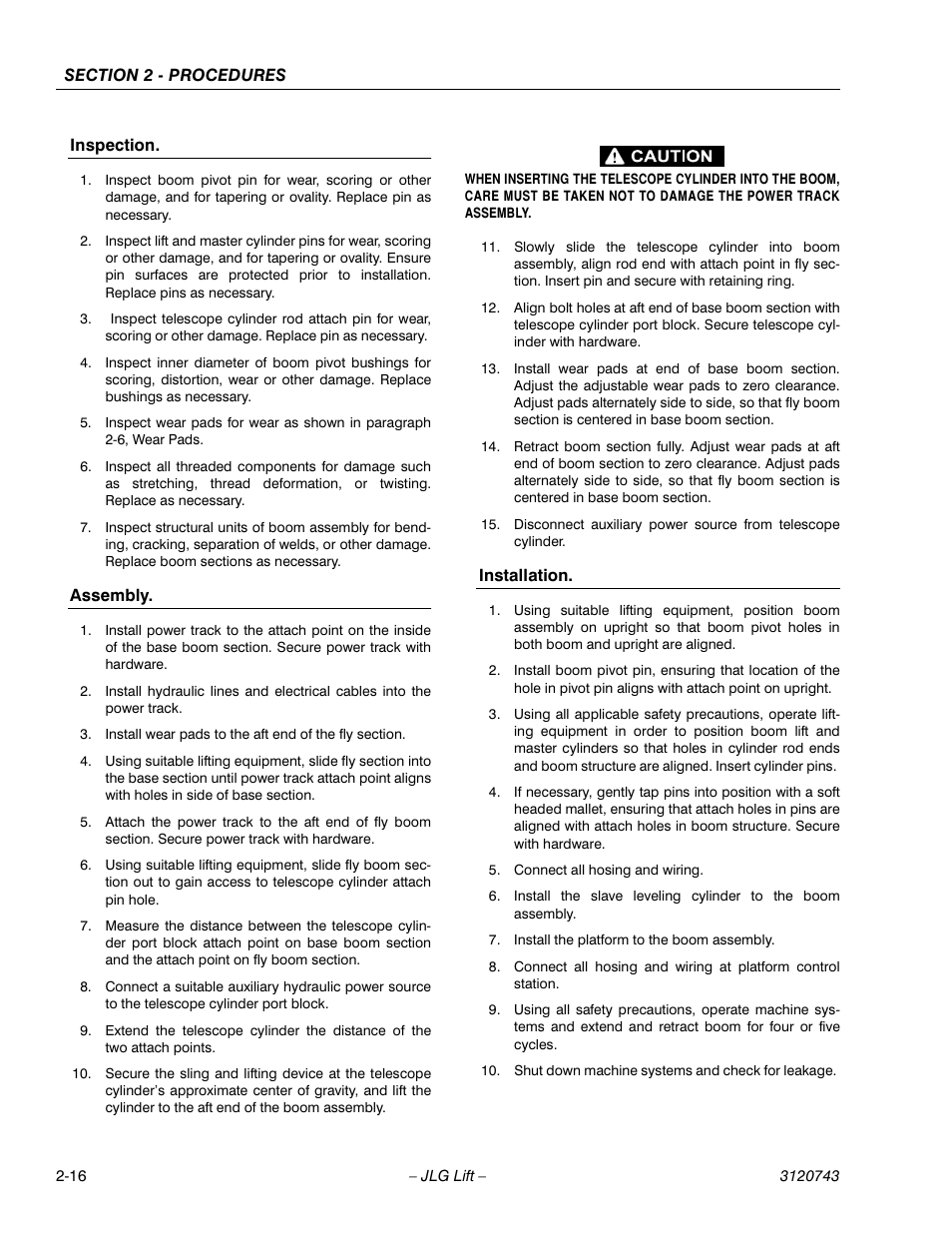 JLG 45e ANSI Service Manual User Manual | Page 40 / 104