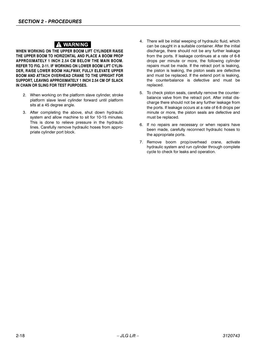 JLG 45e ANSI Service Manual User Manual | Page 42 / 104