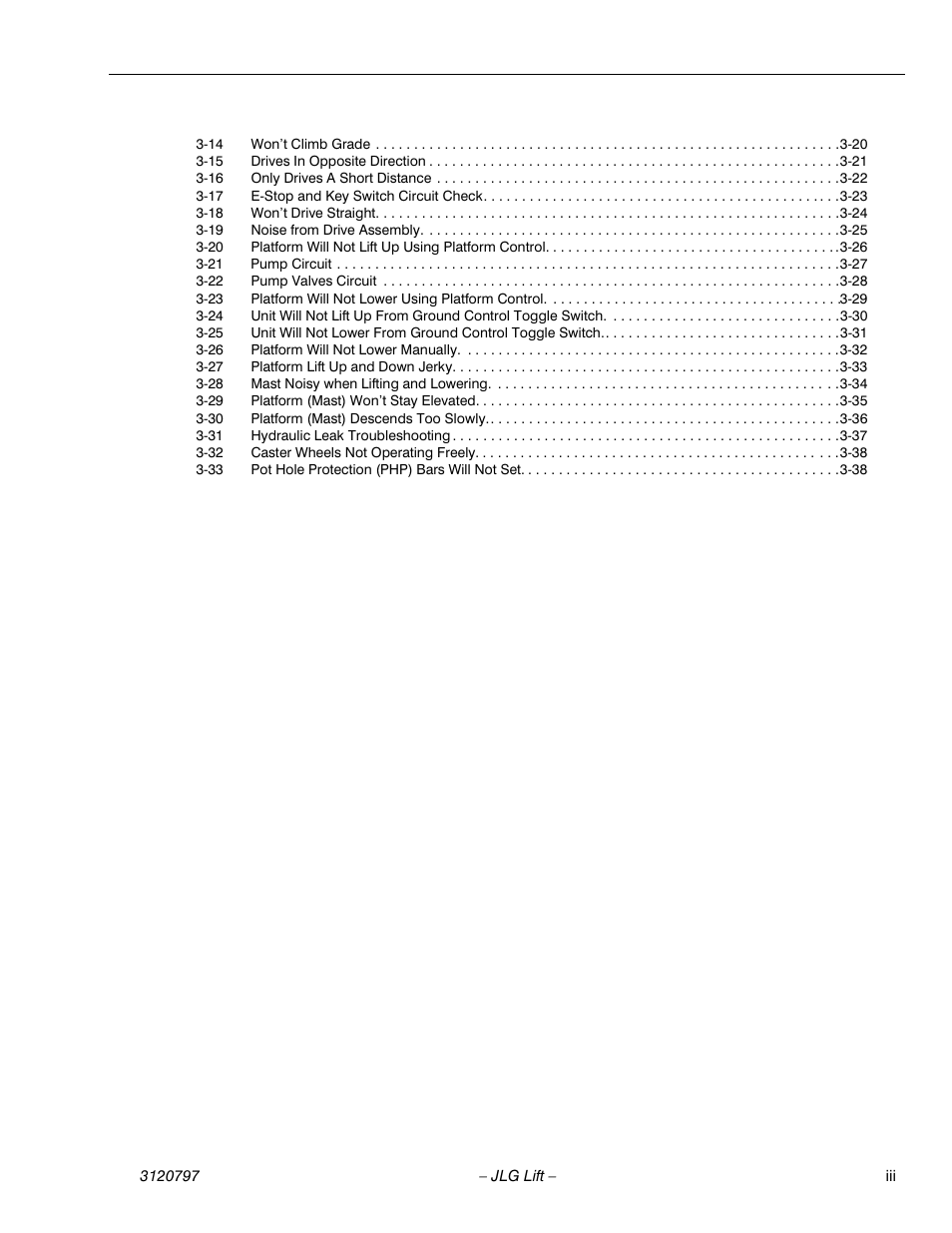 JLG 15VPSP Service Manual User Manual | Page 11 / 94