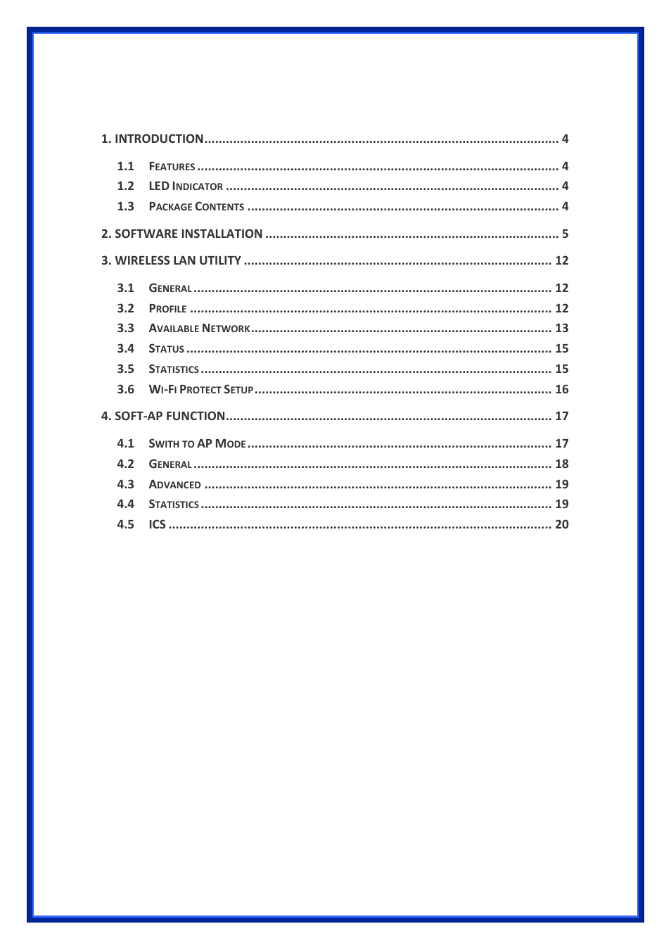 Advantek Networks AWN-USB-11N2 User Manual | Page 4 / 22