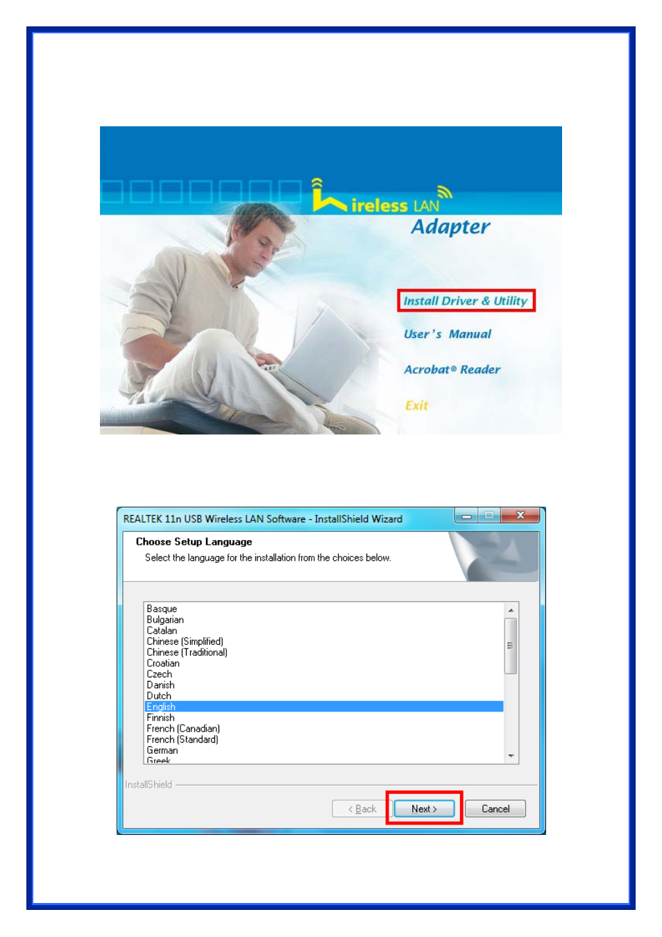 Advantek Networks AWN-USB-11N2 User Manual | Page 7 / 22