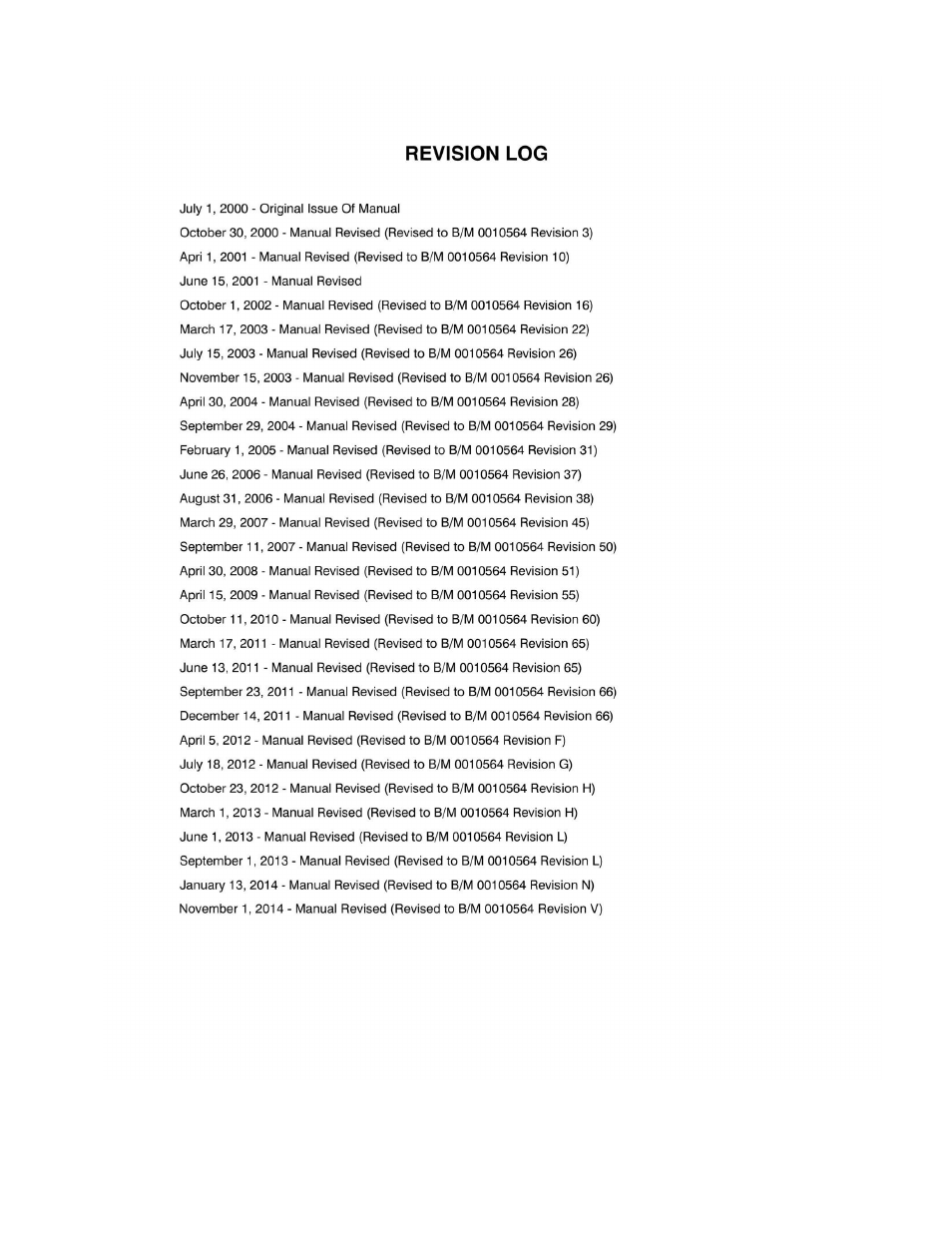 JLG M600 Parts Manual User Manual | Page 3 / 250