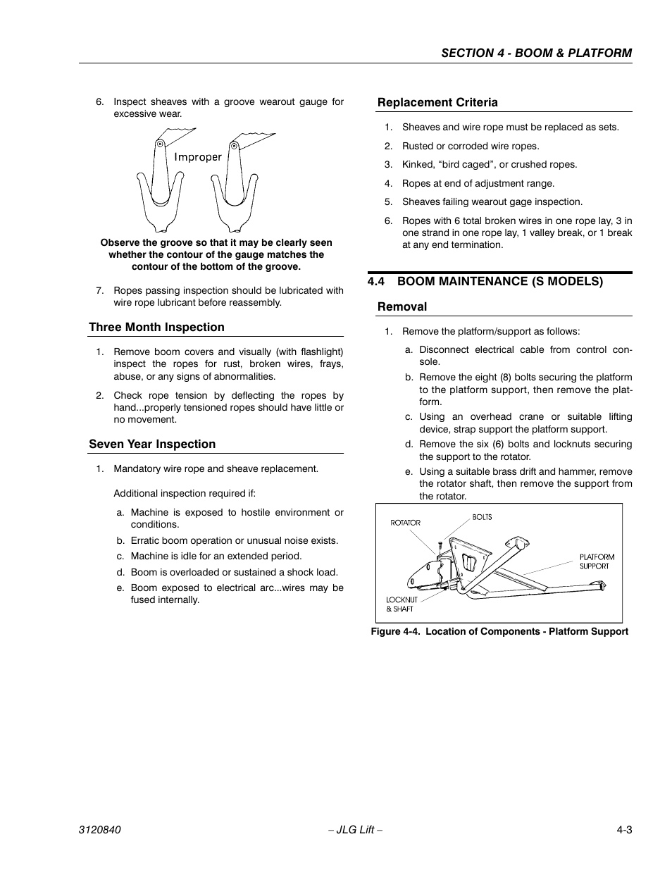 JLG 660SJ Service Manual User Manual | Page 105 / 272