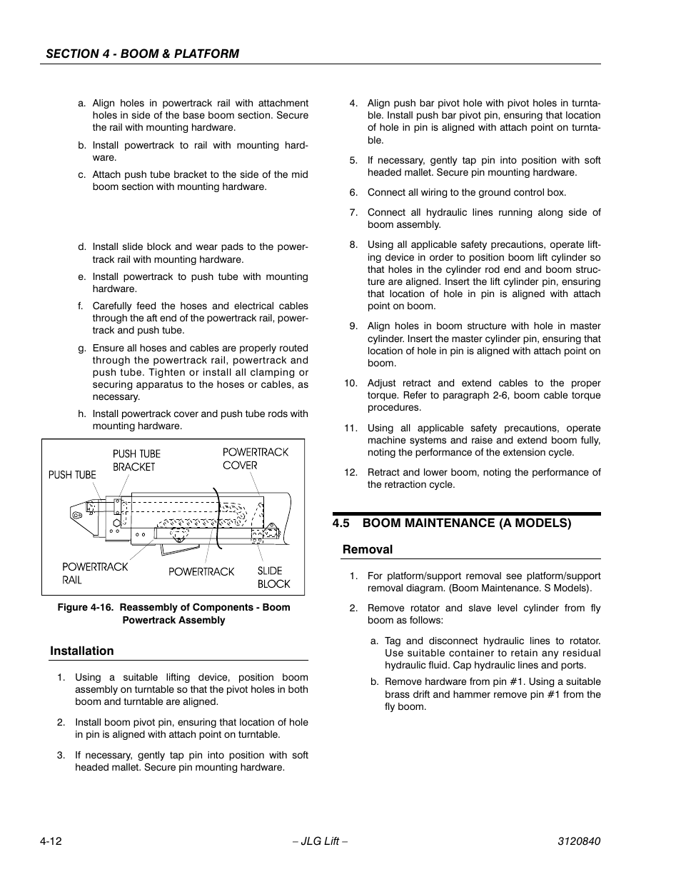 JLG 660SJ Service Manual User Manual | Page 114 / 272