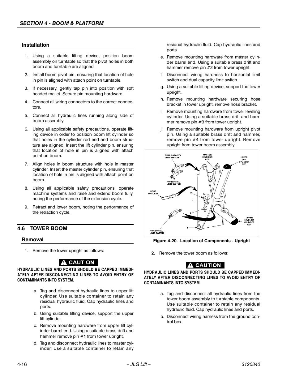 JLG 660SJ Service Manual User Manual | Page 118 / 272