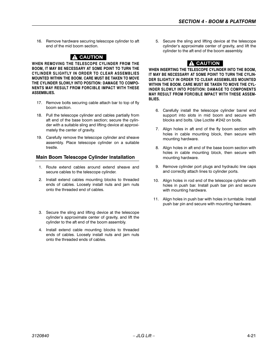 JLG 660SJ Service Manual User Manual | Page 123 / 272