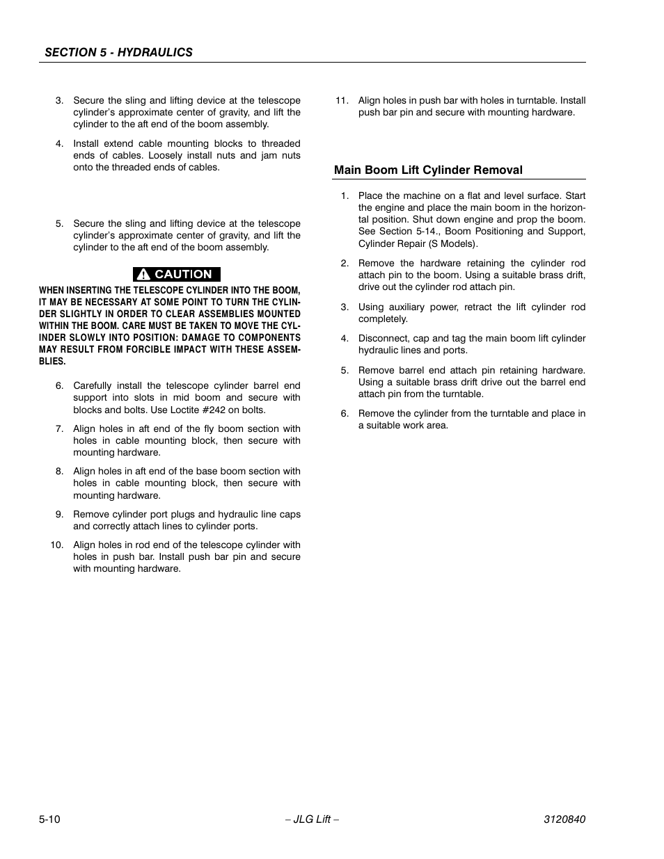 JLG 660SJ Service Manual User Manual | Page 142 / 272