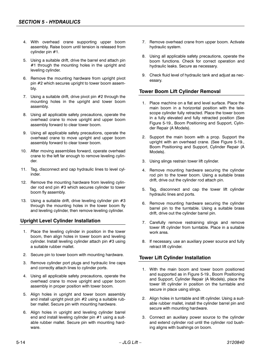 JLG 660SJ Service Manual User Manual | Page 146 / 272