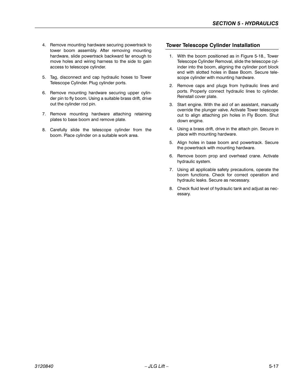 JLG 660SJ Service Manual User Manual | Page 149 / 272