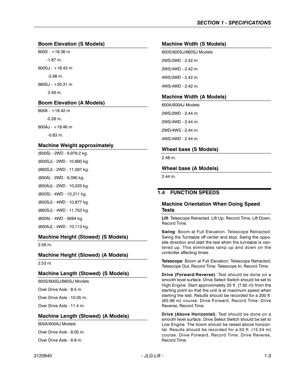 JLG 660SJ Service Manual User Manual | Page 21 / 272