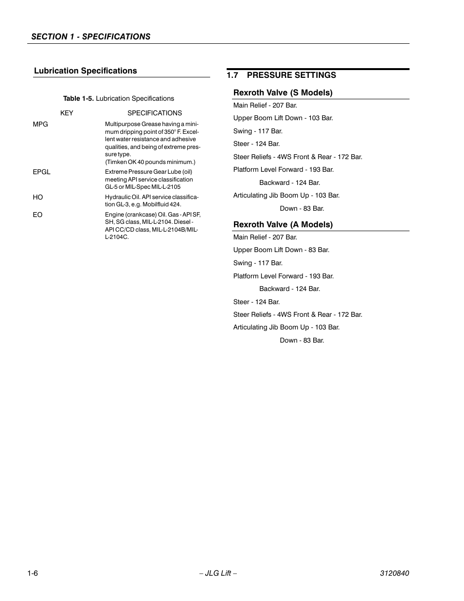 JLG 660SJ Service Manual User Manual | Page 24 / 272