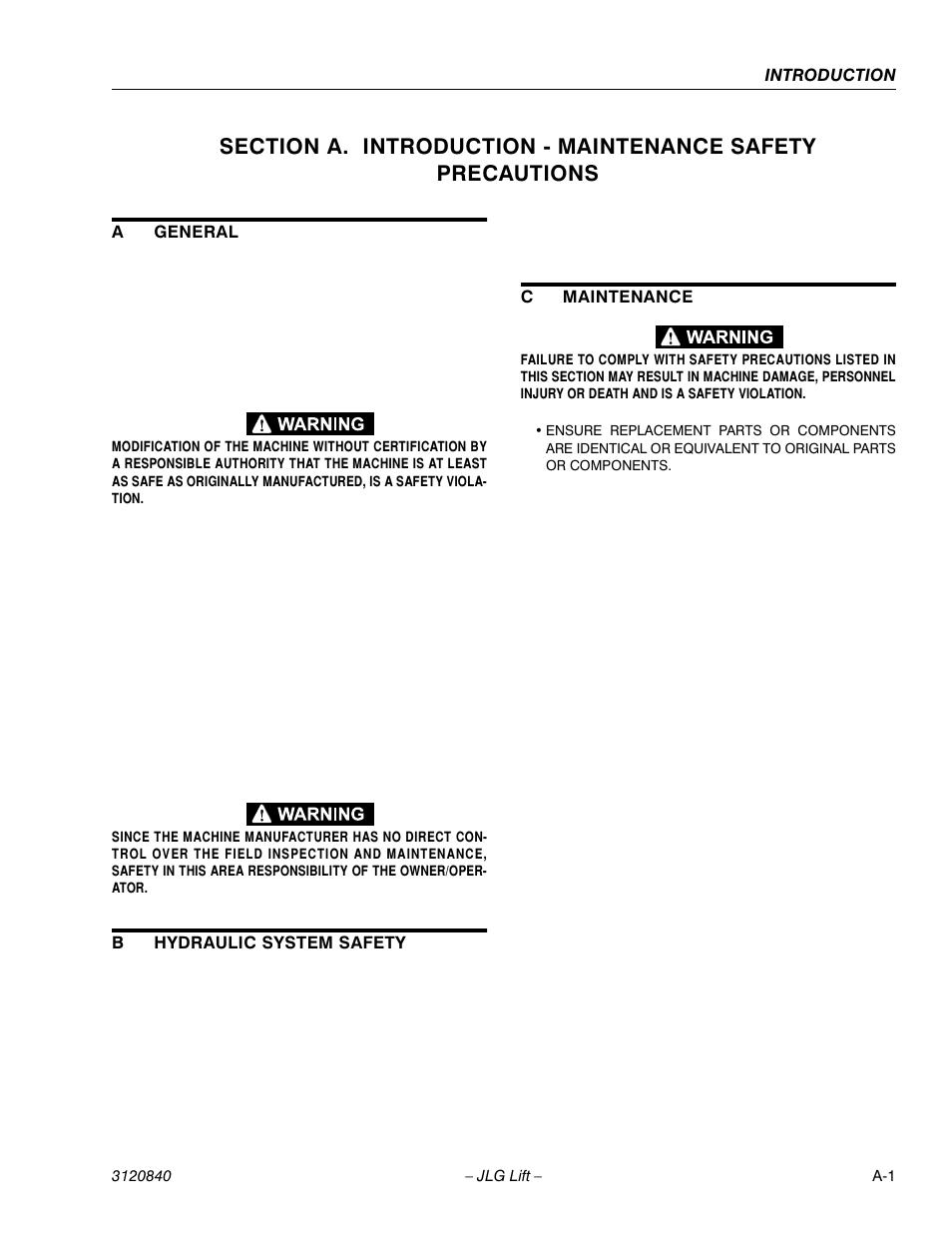 JLG 660SJ Service Manual User Manual | Page 5 / 272