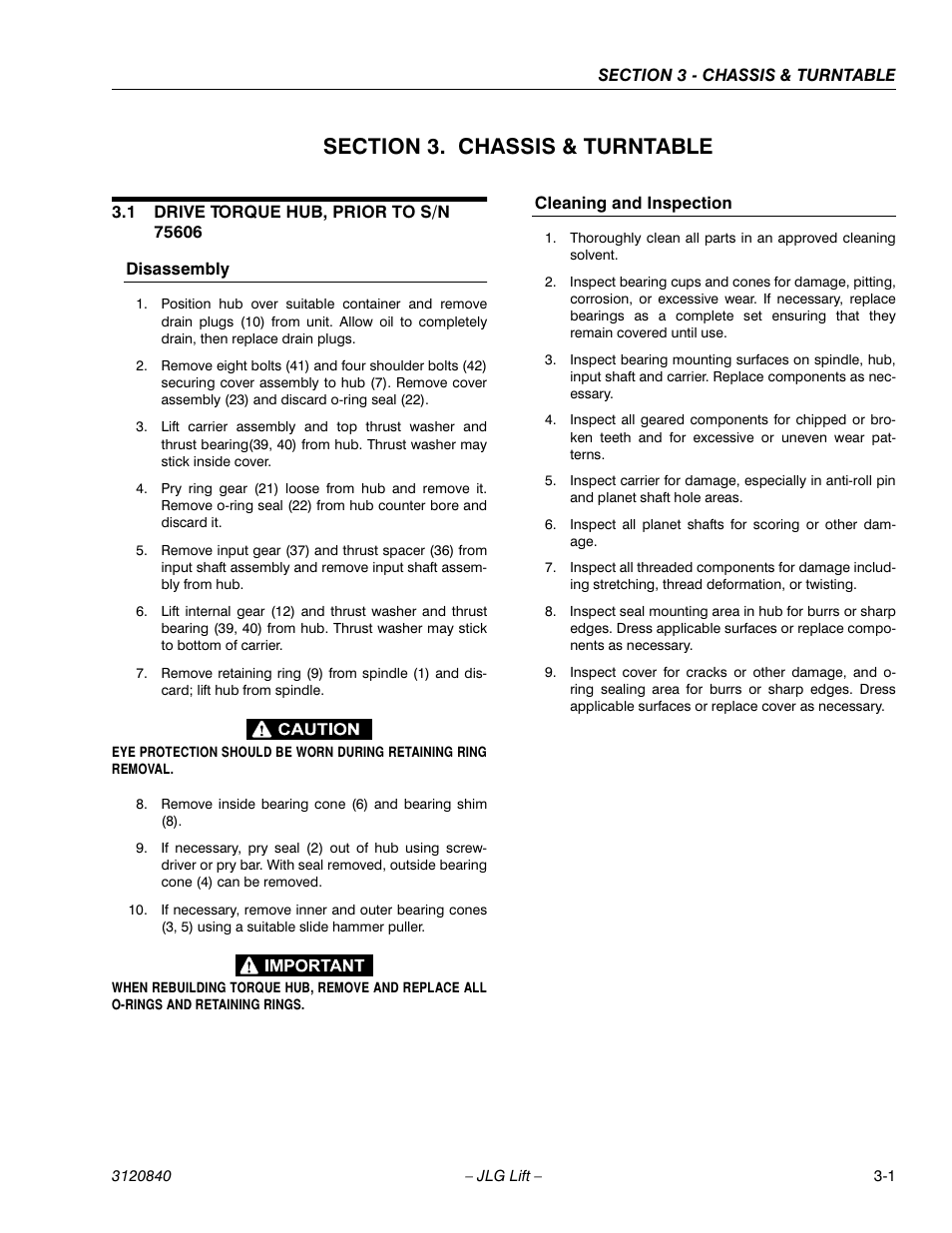 JLG 660SJ Service Manual User Manual | Page 51 / 272