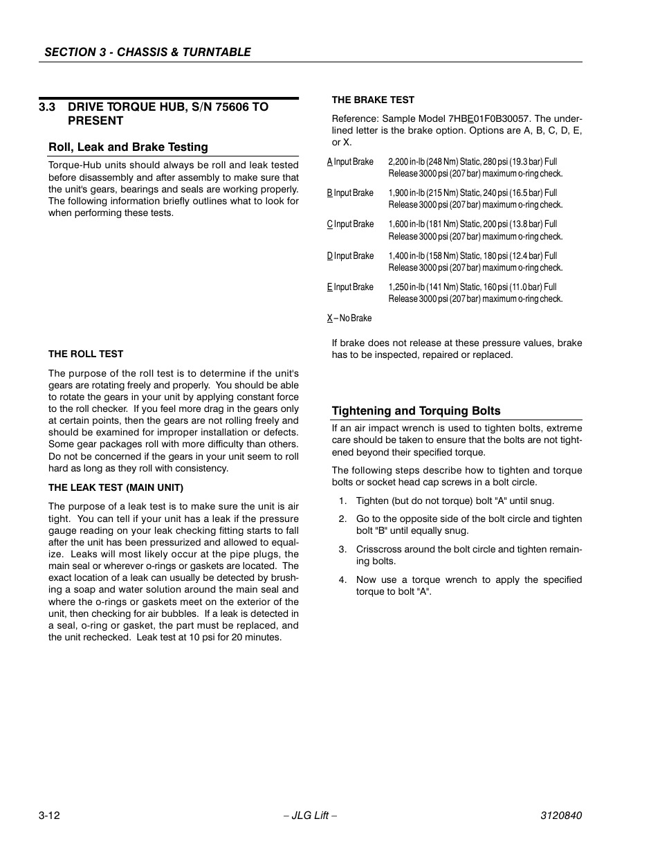 JLG 660SJ Service Manual User Manual | Page 62 / 272