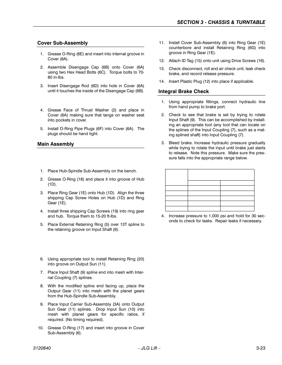 JLG 660SJ Service Manual User Manual | Page 73 / 272