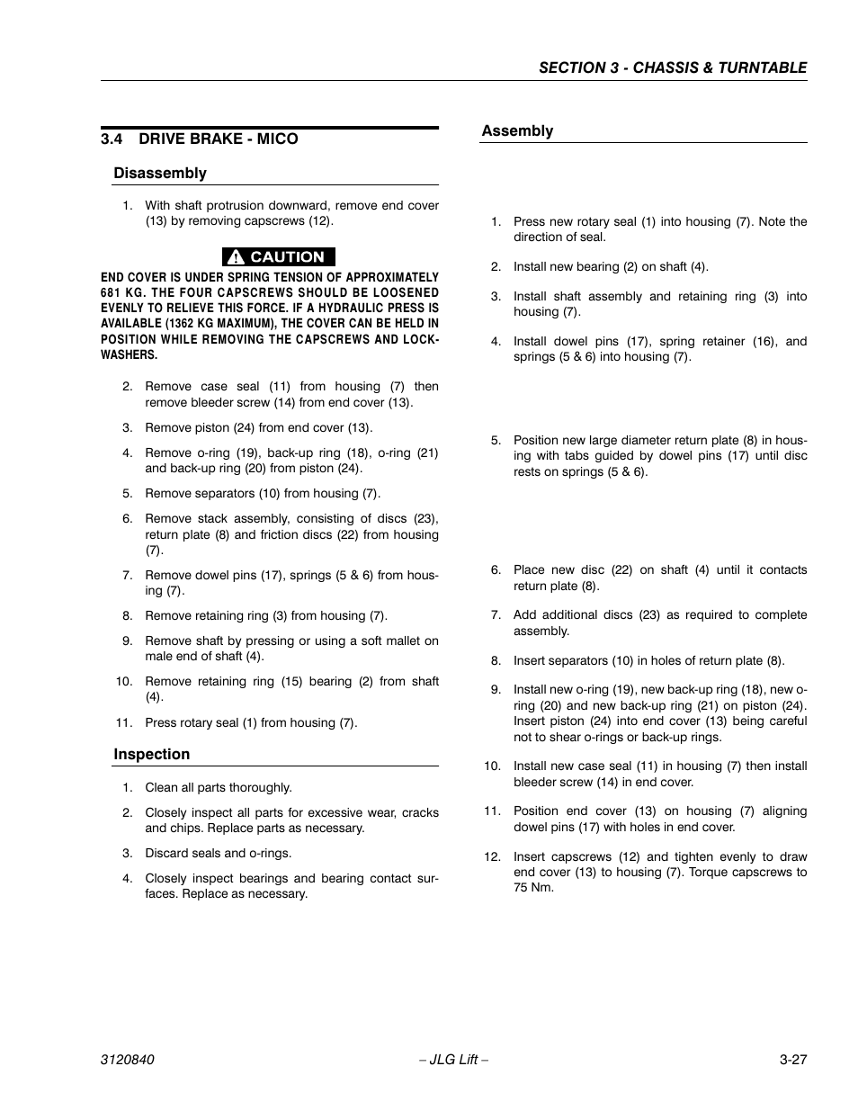 JLG 660SJ Service Manual User Manual | Page 77 / 272