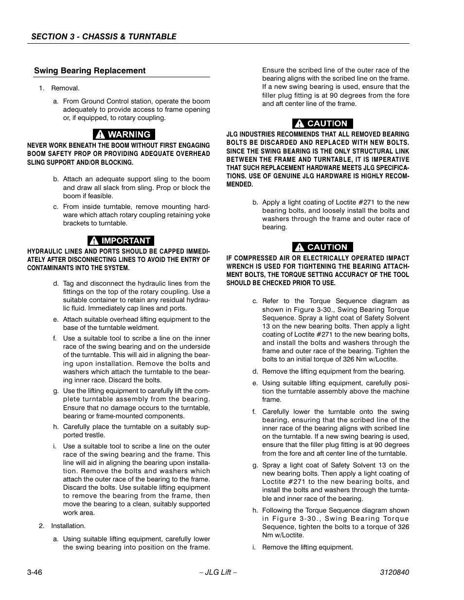 JLG 660SJ Service Manual User Manual | Page 96 / 272