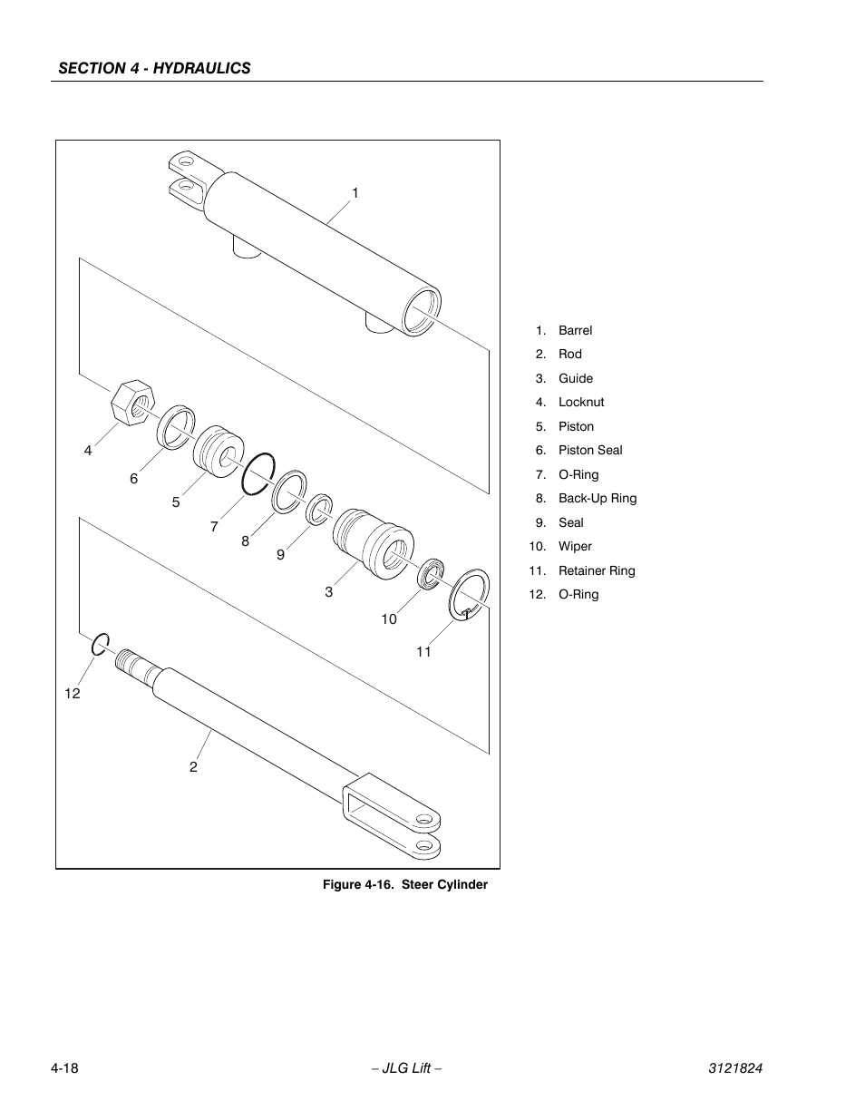 Steer cylinder -18 | JLG M4069 Service Manual User Manual | Page 90 / 152