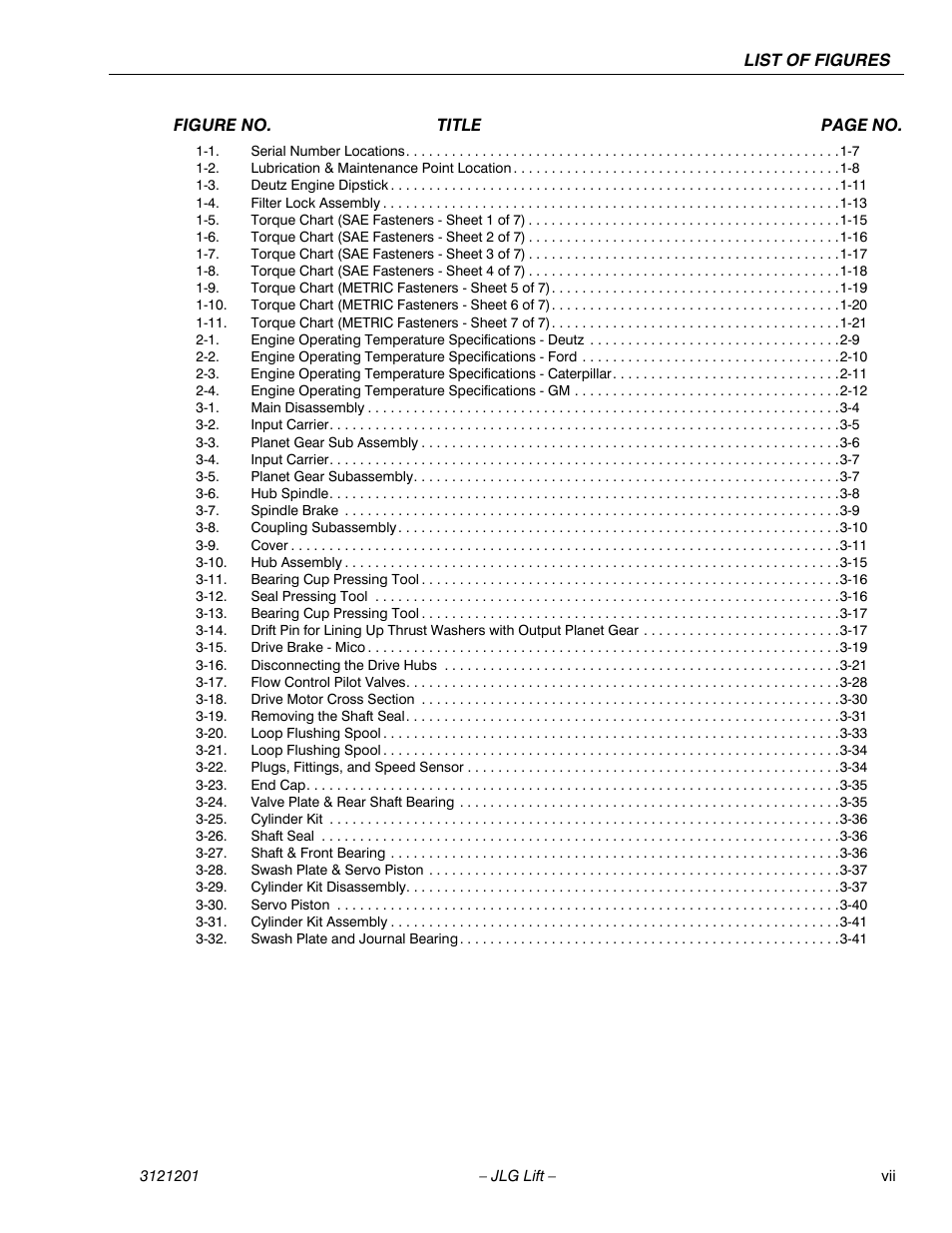 JLG 600A_AJ Service Manual User Manual | Page 11 / 342