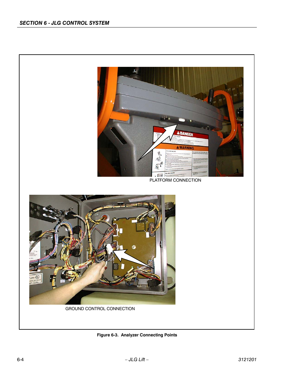 Analyzer connecting points -4 | JLG 600A_AJ Service Manual User Manual | Page 258 / 342