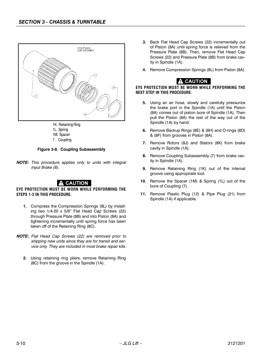 Coupling subassembly -10 | JLG 600A_AJ Service Manual User Manual | Page 60 / 342