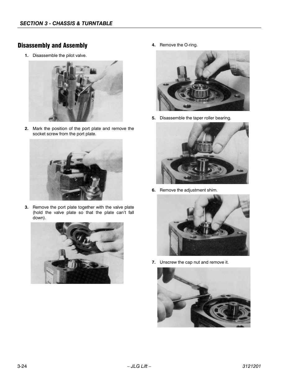 Disassembly and assembly, Disassembly and assembly -24 | JLG 600A_AJ Service Manual User Manual | Page 74 / 342