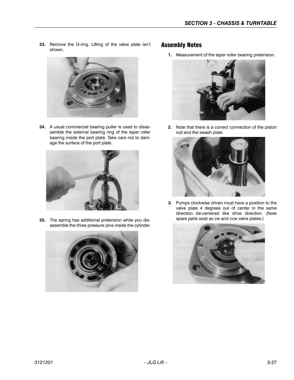 Assembly notes, Assembly notes -27 | JLG 600A_AJ Service Manual User Manual | Page 77 / 342