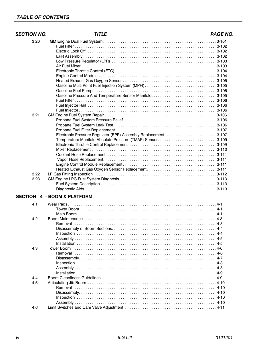 JLG 600A_AJ Service Manual User Manual | Page 8 / 342